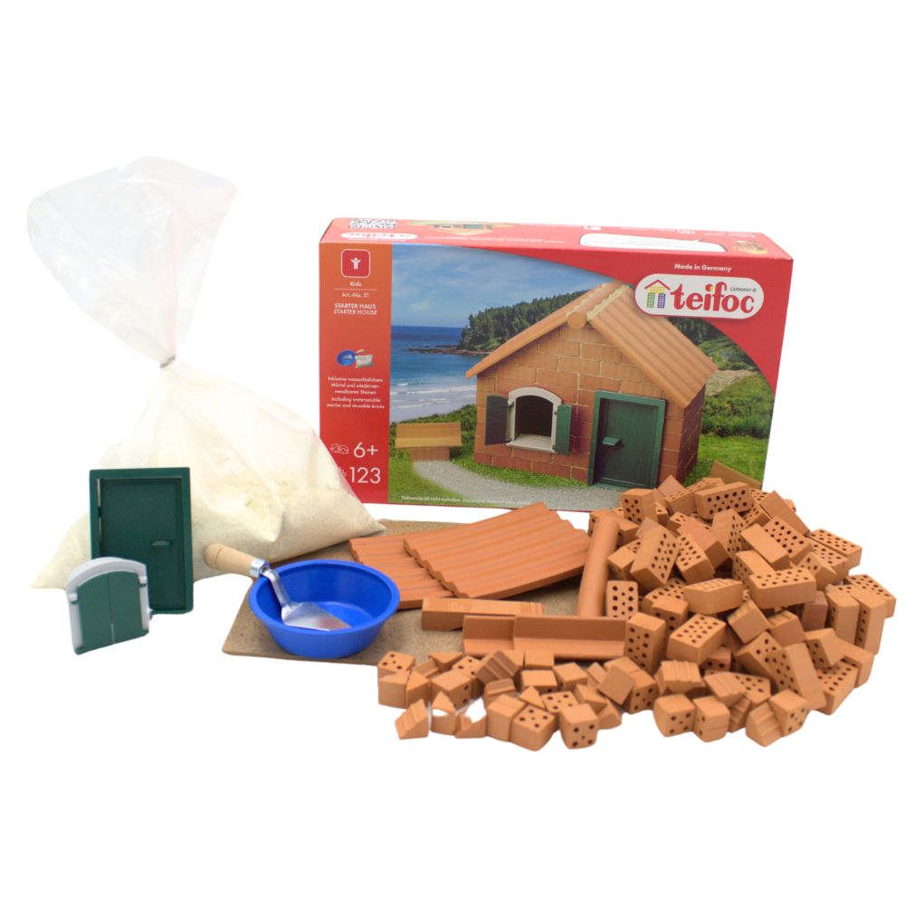 Starter Haus von teifoc | Bauen mit Mini Ziegelsteinen Starter Haus von teifoc | Bauen mit Mini Ziegelsteinen