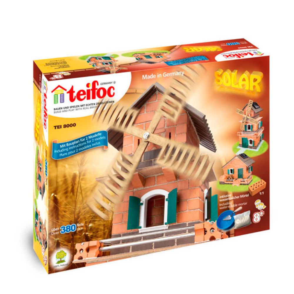 teifoc Windmühle und Wassermühle - solarbetrieben