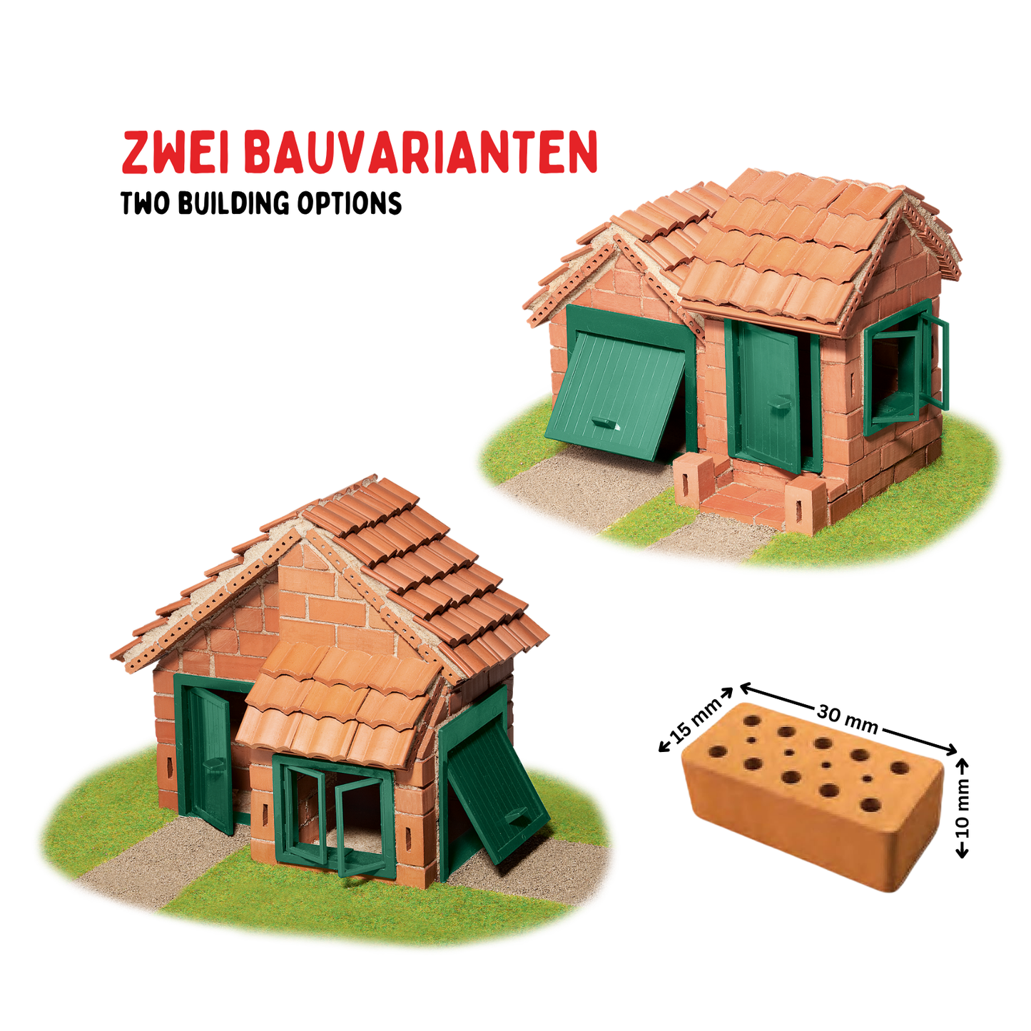 Haus mit Ziegeldach