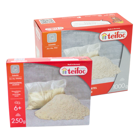 Wasserlöslicher Mörtel