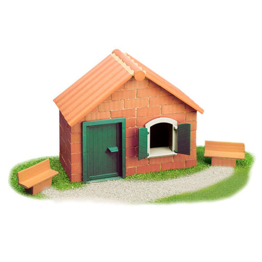 Haus mit Dachplatte